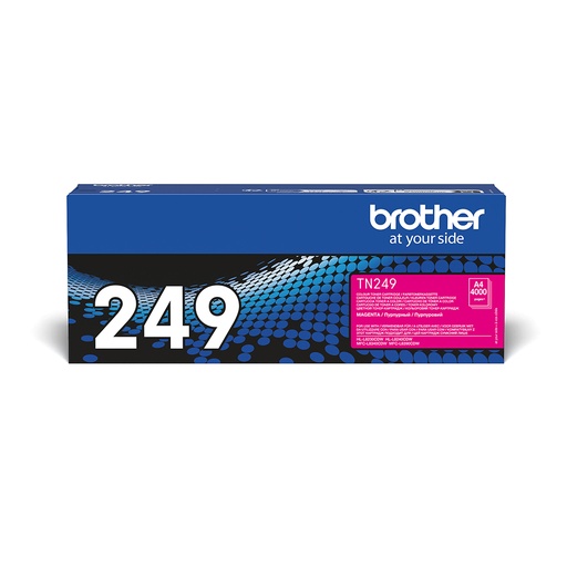 [P328586] Brother TN-249M Kit toner magenta extra haute capacité, 4.000 Pages ISO/IEC 19752 pour Brother HL-L 8200/MFC-L 8300