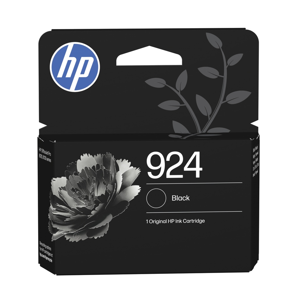 HP 4K0U6NE/924 - Cartouche d'encre noire, 500 pages