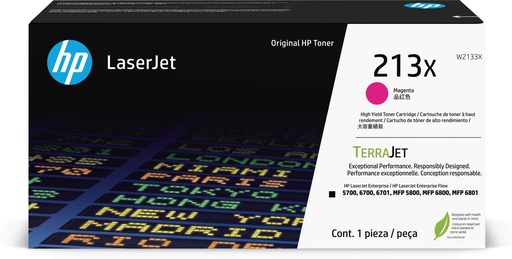 [P329740] HP 213X High Yield Magenta Original LaserJet toner cartridge