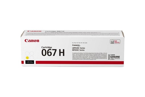 [P330149] Canon 067H toner cartridge 1 pc(s) Original Yellow