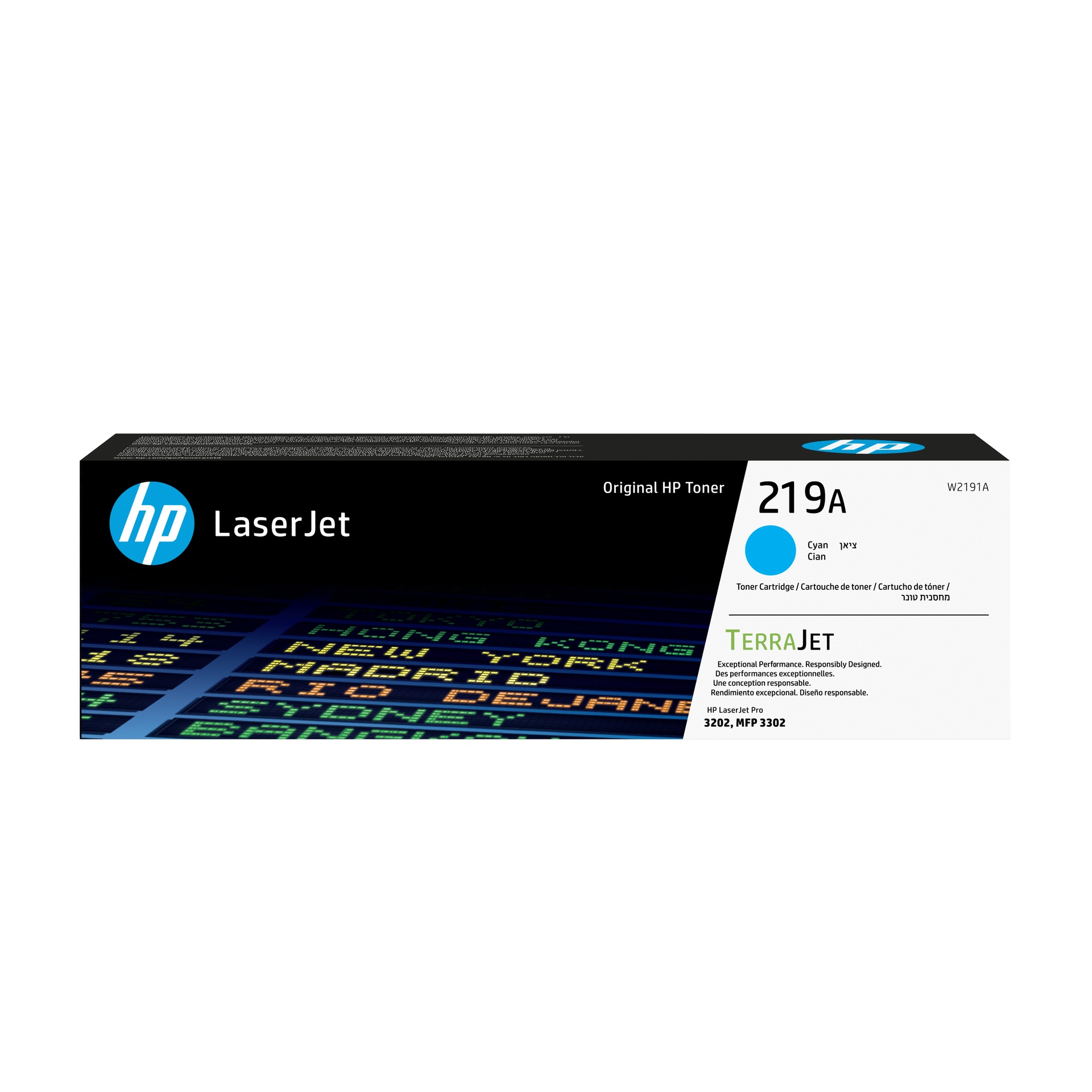 HP W2191A - Toner cyan, 1 200 pages