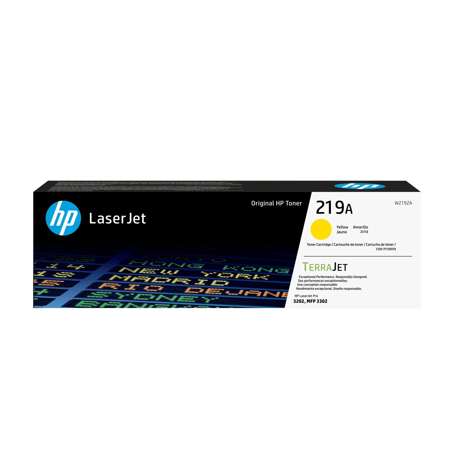 HP W2192A - Toner jaune, 1 200 pages