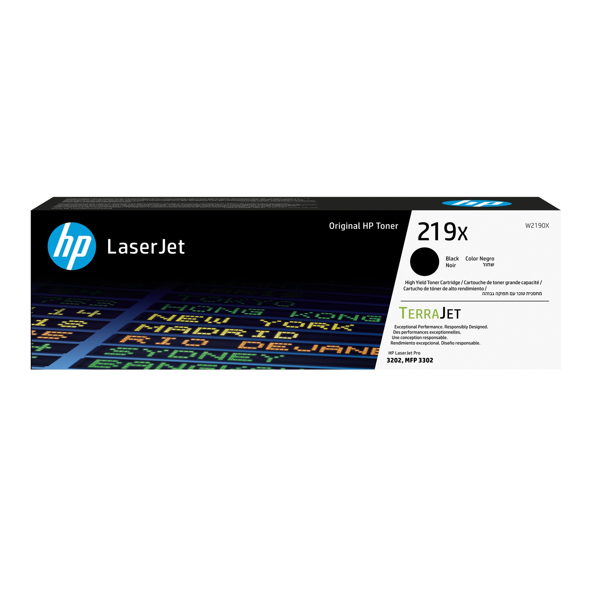 HP W2190X - Toner noir haute capacité, 3 200 pages