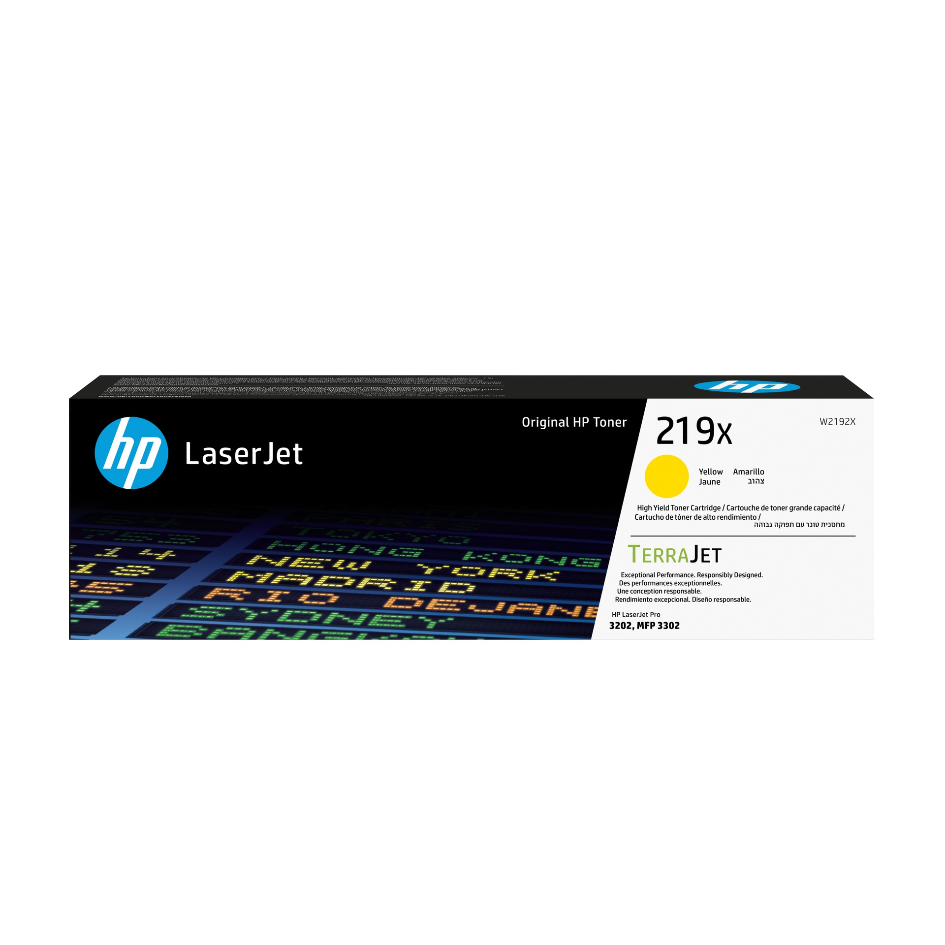 HP W2192X - Toner jaune haute capacité, 2 500 pages