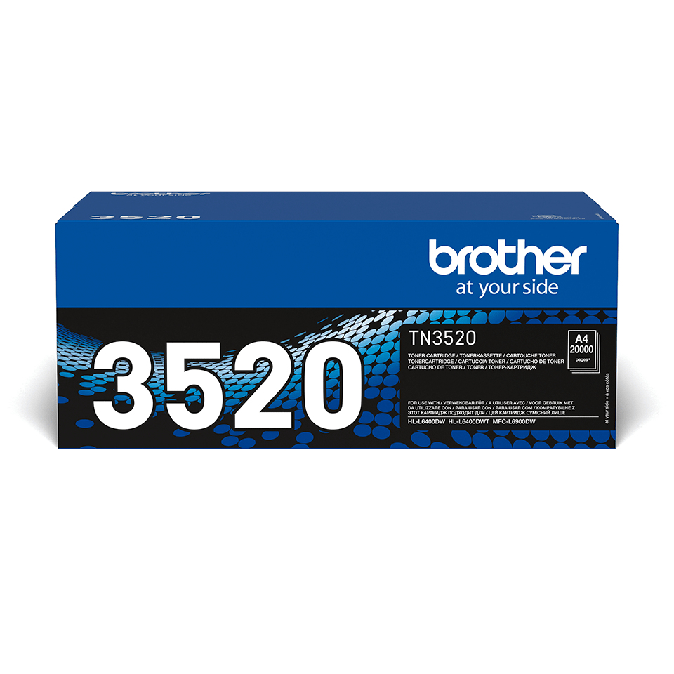 Brother TN-3520 - Toner noir, 20000 pages