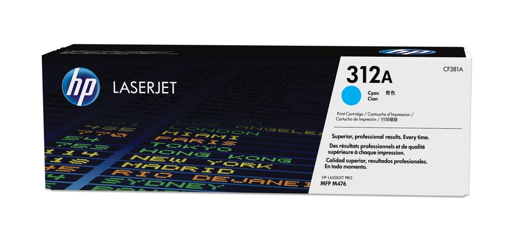 HP CF381A/312A - Toner cyan, 2 700 pages