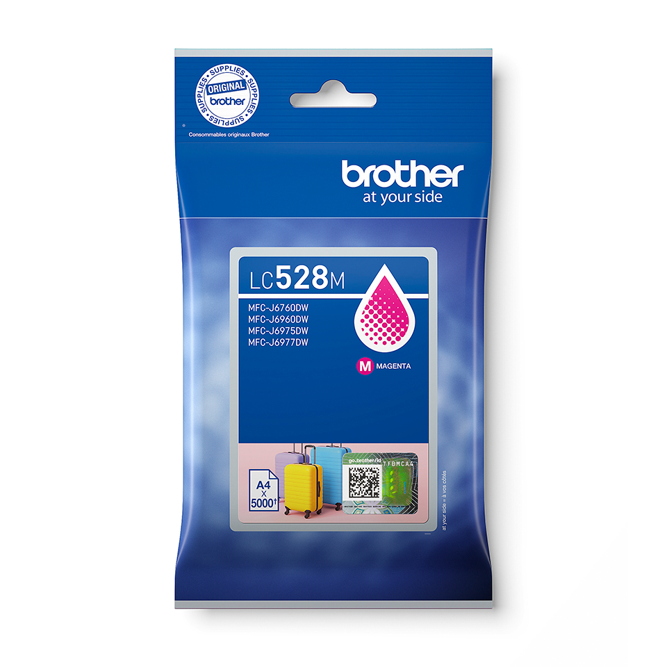 Brother LC528M - Cartouche d'encre magenta haute capacité