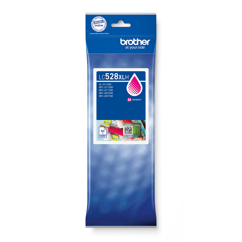 Brother LC528XLM - Cartouche d'encre magenta très haute capacité
