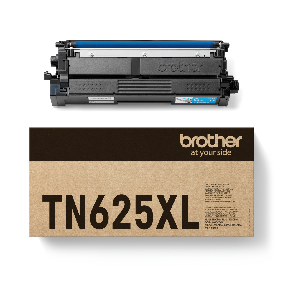 Brother TN-625XLC - Toner cyan haute capacité