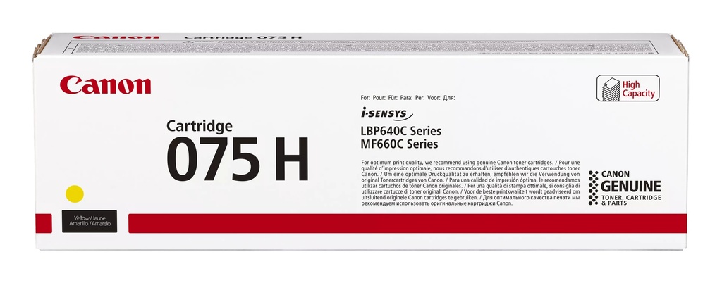 Canon 6366C002/075H - Toner jaune haute capacité