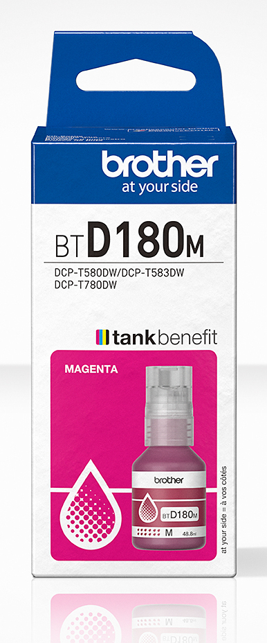 Brother BT-D180M - Cartouche d'encre magenta
