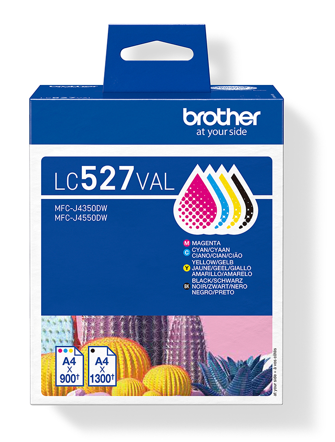 Brother LC527VAL - Cartouche d'encre multipack couleurs (Pack de 3)