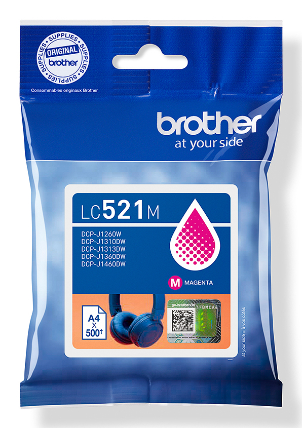 Brother LC521M - Cartouche d'encre magenta