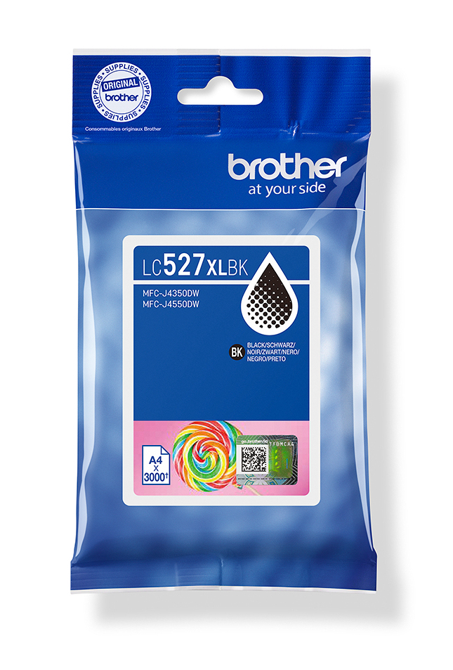 Brother LC527XLBK - Cartouche d'encre noire haute capacité