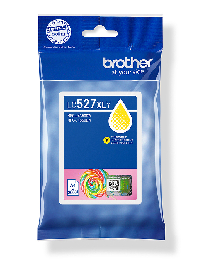 Brother LC527XLY - Cartouche d'encre jaune haute capacité